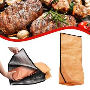 Durable Waterproof Washable Meat Insulated Bag Foldable Resting Meat BBQ Blanket
